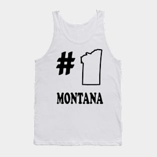 A funny map of Montana Tank Top